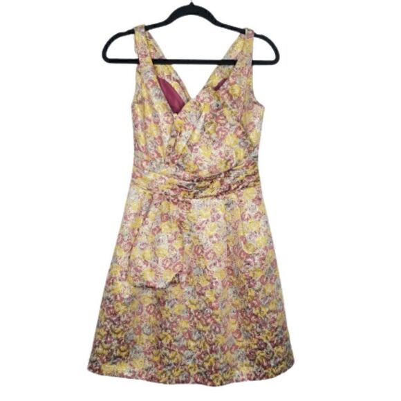 Zac Posen for Target Metallic Floral Brocade Party Dress - Picture 3 of 11